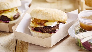 CRYSTAL ROLL RUSTIC ‘Gourmet lamb burger’