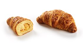 Croissant ham cheese filling