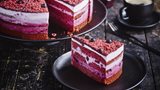 BLUEBERRY RED VELVET CAKE