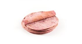 Lebanese flat bread beetroot